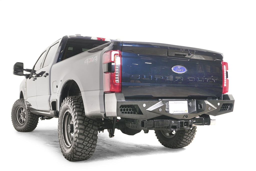 Fab Fours FS23-E5951-1 Vengeance Rear Bumper for Select Ford F-250 Super Duty, Ford F-350 Super Duty