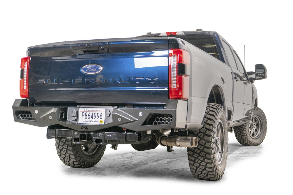 Fab Fours FS23-E5951-1 Vengeance Rear Bumper for Select Ford F-250 Super Duty, Ford F-350 Super Duty