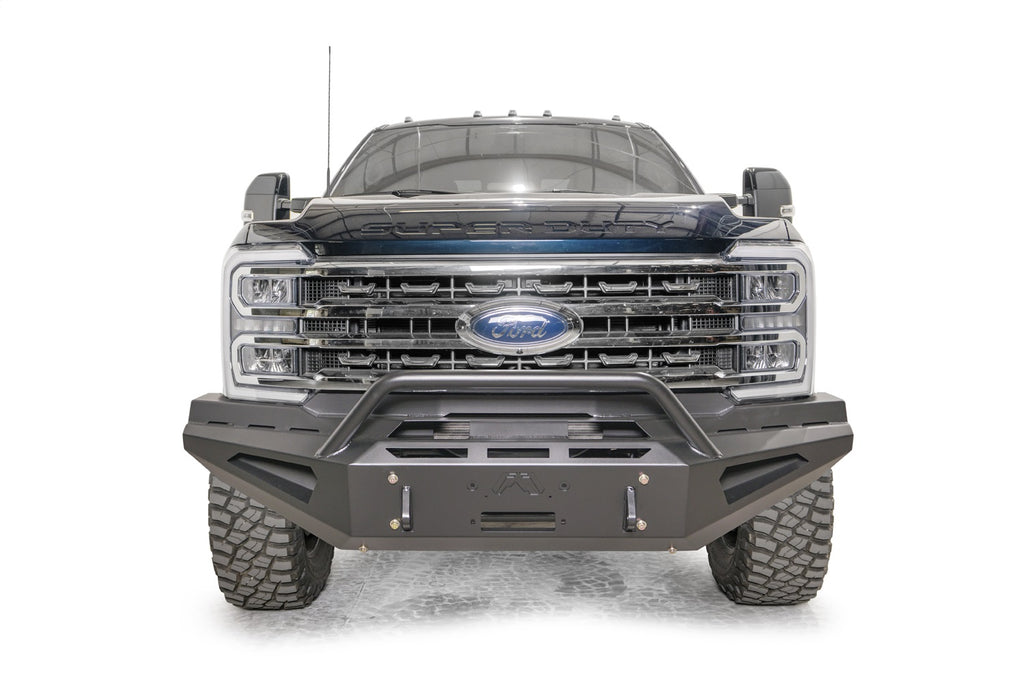 Fab Fours FS23-RS5962-1 Red Steel Front Bumper for Select Ford F-250 Super Duty, Ford F-350 Super Duty, Ford F-450 Super Duty, Ford F-550 Super Duty