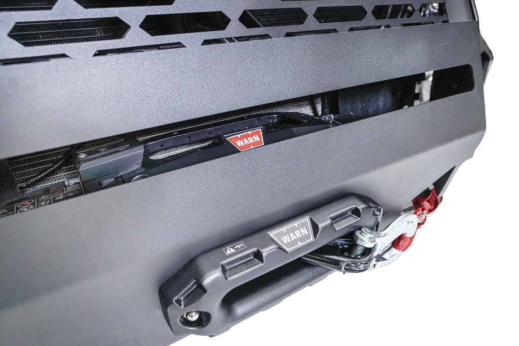 Fab Fours GR4700-1 Grumper Front Winch Bumper for Select Ford F-250 Super Duty, Ford F-350 Super Duty