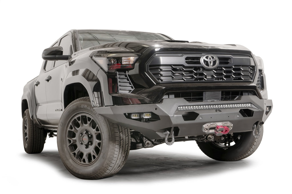 Fab Fours TT24-X6351-B Matrix Front Bumper for Select Toyota Tacoma