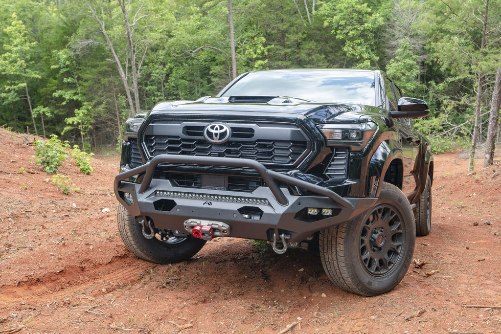 Fab Fours TT24-X6352-B Matrix Front Bumper for Select Toyota Tacoma