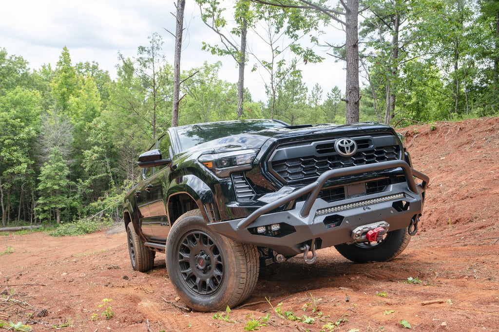 Fab Fours TT24-X6352-B Matrix Front Bumper for Select Toyota Tacoma