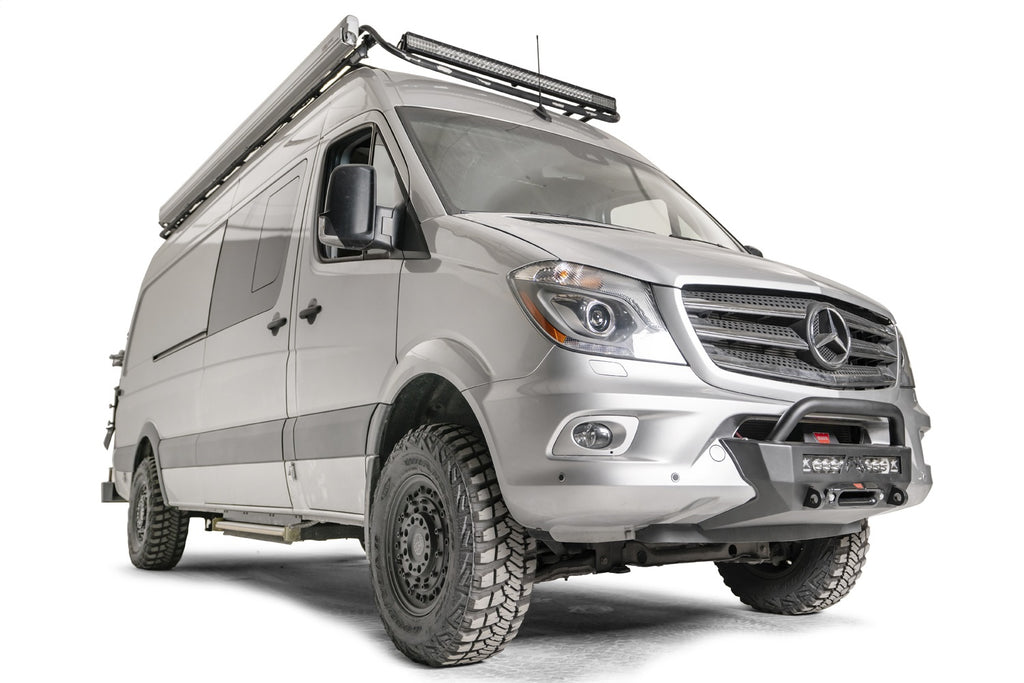 Fab Fours MB17-N4652-B SH Winch Mount for Select Mercedes-Benz Sprinter 1500, Mercedes-Benz Sprinter 2500, Mercedes-Benz Sprinter 3500, Mercedes-Benz Sprinter 3500XD, Mercedes-Benz Sprinter