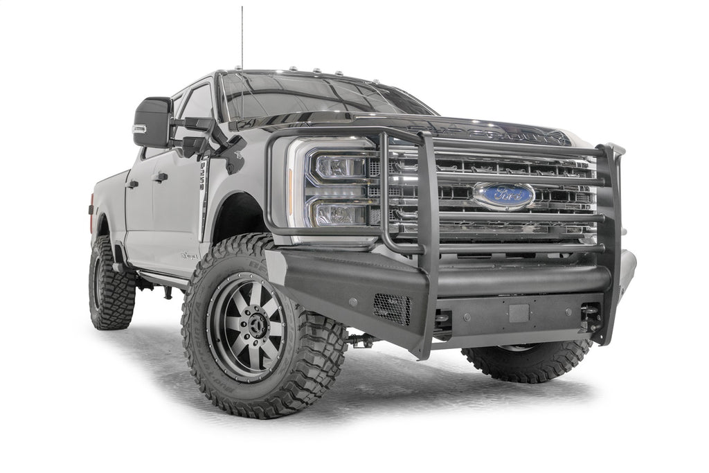 Fab Fours FS23-Q5960-1 Elite Front Bumper for Select Ford F-250 Super Duty, Ford F-350 Super Duty, Ford F-450 Super Duty, Ford F-550 Super Duty