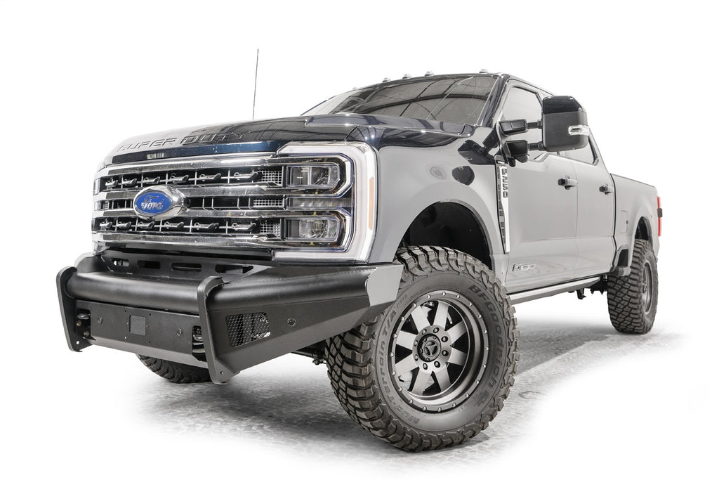 Fab Fours FS23-Q5961-1 Elite Front Bumper for Select Ford F-250 Super Duty, Ford F-350 Super Duty, Ford F-450 Super Duty, Ford F-550 Super Duty