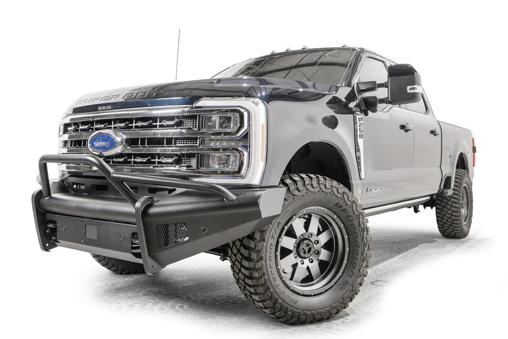 Fab Fours FS23-Q5962-1 Elite Front Bumper for Select Ford F-250 Super Duty, Ford F-350 Super Duty, Ford F-450 Super Duty, Ford F-550 Super Duty