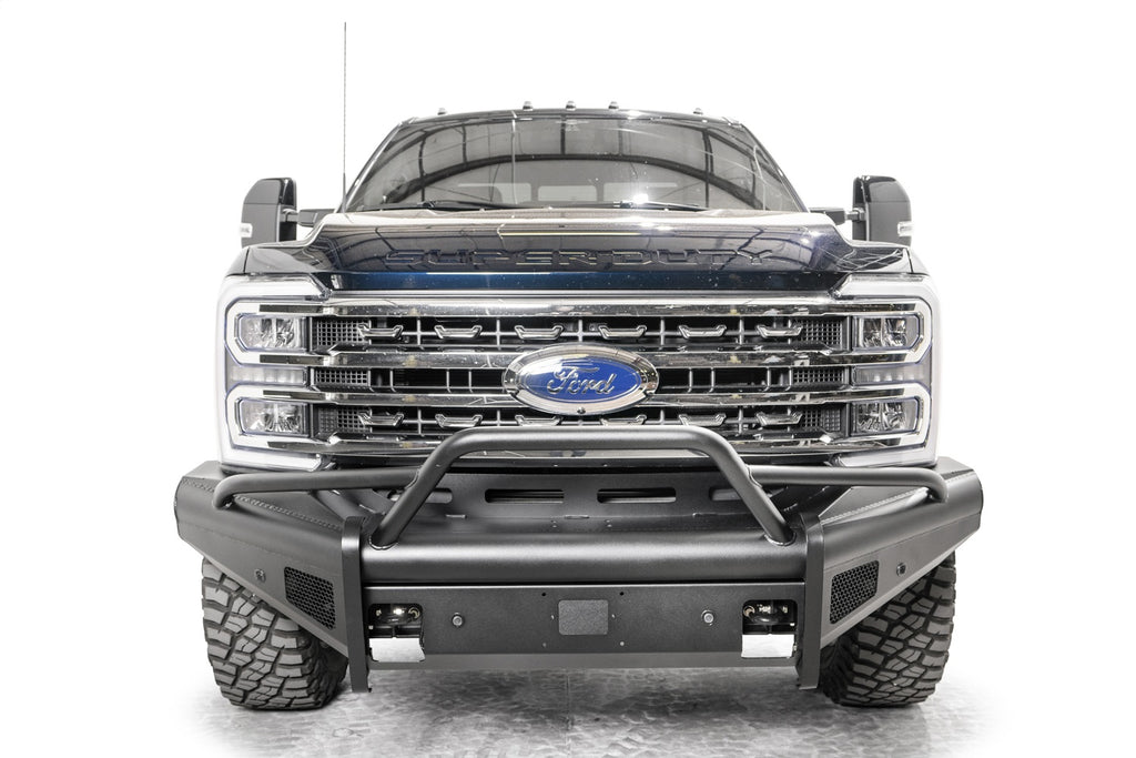 Fab Fours FS23-Q5962-1 Elite Front Bumper for Select Ford F-250 Super Duty, Ford F-350 Super Duty, Ford F-450 Super Duty, Ford F-550 Super Duty