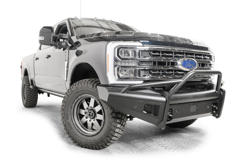 Fab Fours FS23-Q5962-1 Elite Front Bumper for Select Ford F-250 Super Duty, Ford F-350 Super Duty, Ford F-450 Super Duty, Ford F-550 Super Duty