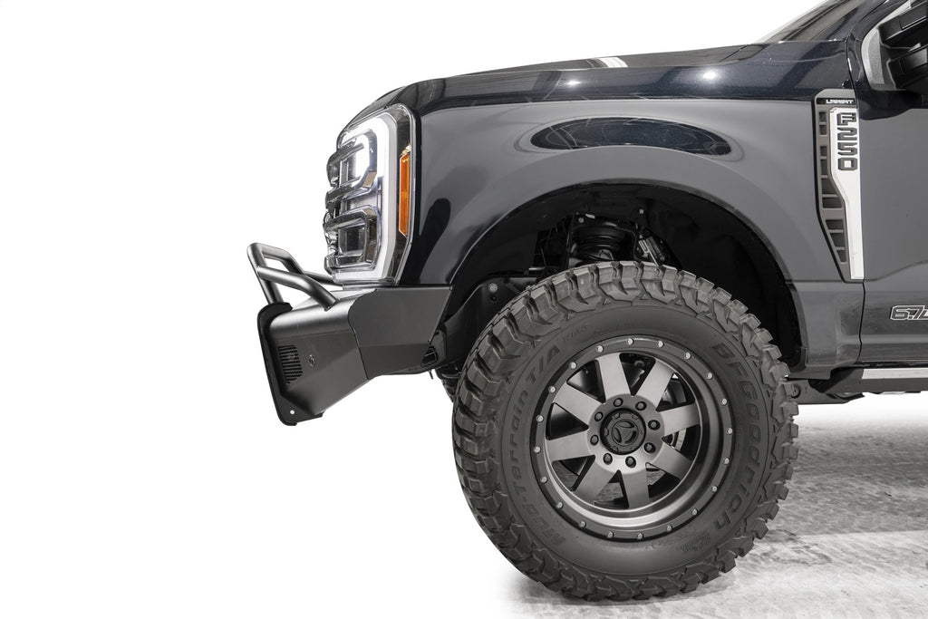 Fab Fours FS23-Q5962-1 Elite Front Bumper for Select Ford F-250 Super Duty, Ford F-350 Super Duty, Ford F-450 Super Duty, Ford F-550 Super Duty