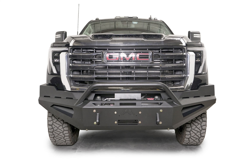 Fab Fours GM24-RS6262-1 Red Steel Front Bumper for Select GMC Sierra HD, GMC Sierra HD