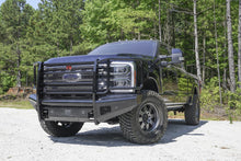 Load image into Gallery viewer, Fab Fours FS23-S5960-1 Black Steel Front Bumper for Select Ford F-250 Super Duty, Ford F-350 Super Duty