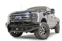 Load image into Gallery viewer, Fab Fours FS23-S5962-1 Black Steel Front Bumper for Select Ford F-250 Super Duty, Ford F-350 Super Duty