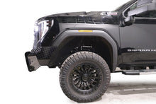 Load image into Gallery viewer, Fab Fours GM24-S6261-1 Black Steel Front Bumper for Select GMC Sierra HD, GMC Sierra HD