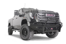 Load image into Gallery viewer, Fab Fours GM24-S6262-1 Black Steel Front Bumper for Select GMC Sierra HD, GMC Sierra HD