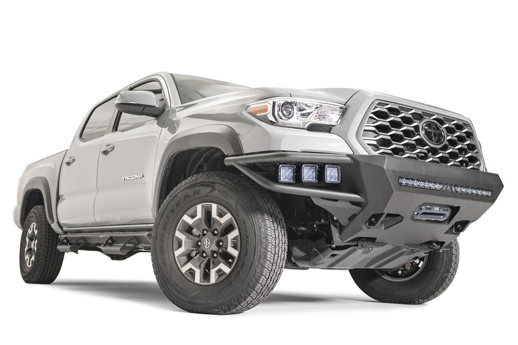 Fab Fours TB16-01-1 Vengeance Winch Front Bumper for Select Toyota Tacoma