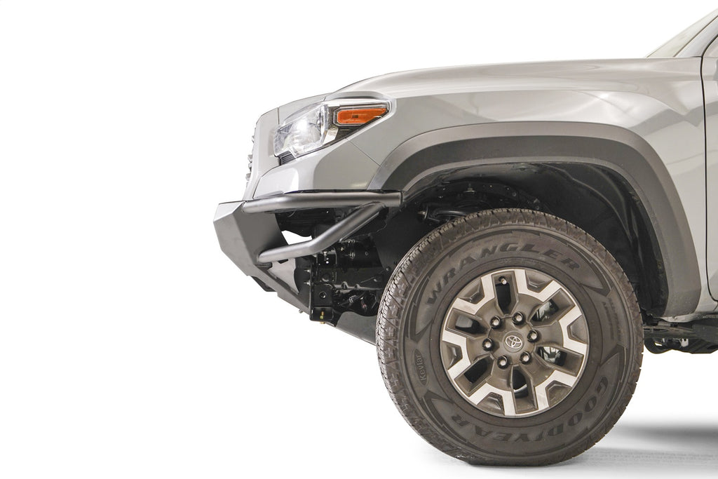 Fab Fours TB16-01-B Vengeance Winch Front Bumper for Select Toyota Tacoma
