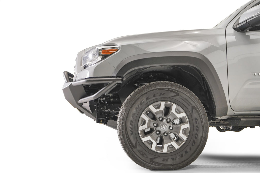 Fab Fours TB16-02-B Vengeance Winch Front Bumper for Select Toyota Tacoma