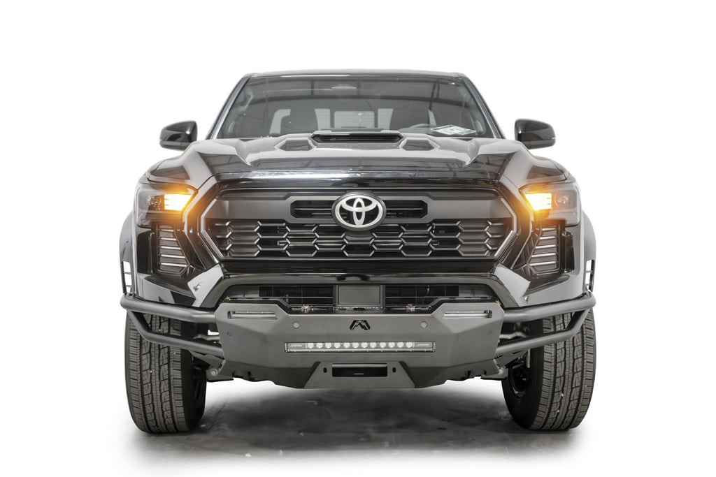 Fab Fours TB24-01-B Vengeance Winch Front Bumper for Select Toyota Tacoma