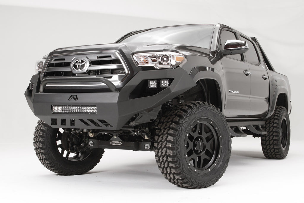 Fab Fours TT16-D3653-1 Vengeance Front Bumper for Select Toyota Tacoma