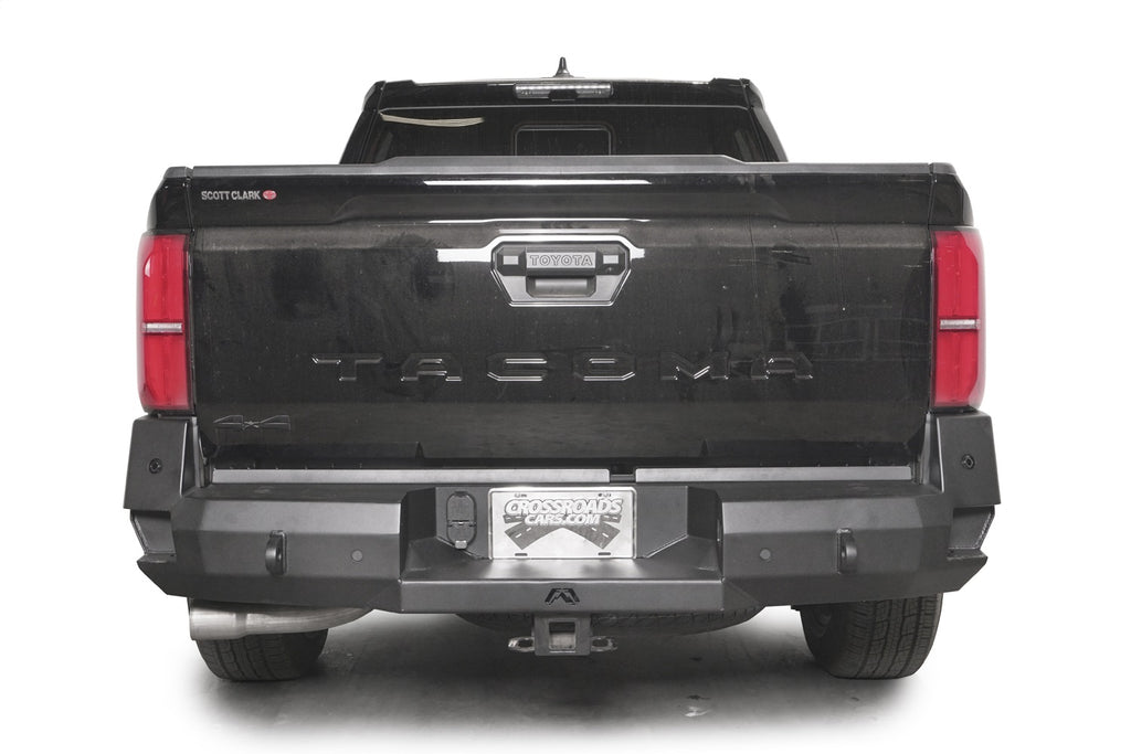 Fab Fours TT24-W6351-B Premium Rear Sensor Bumper for Select Toyota Tacoma