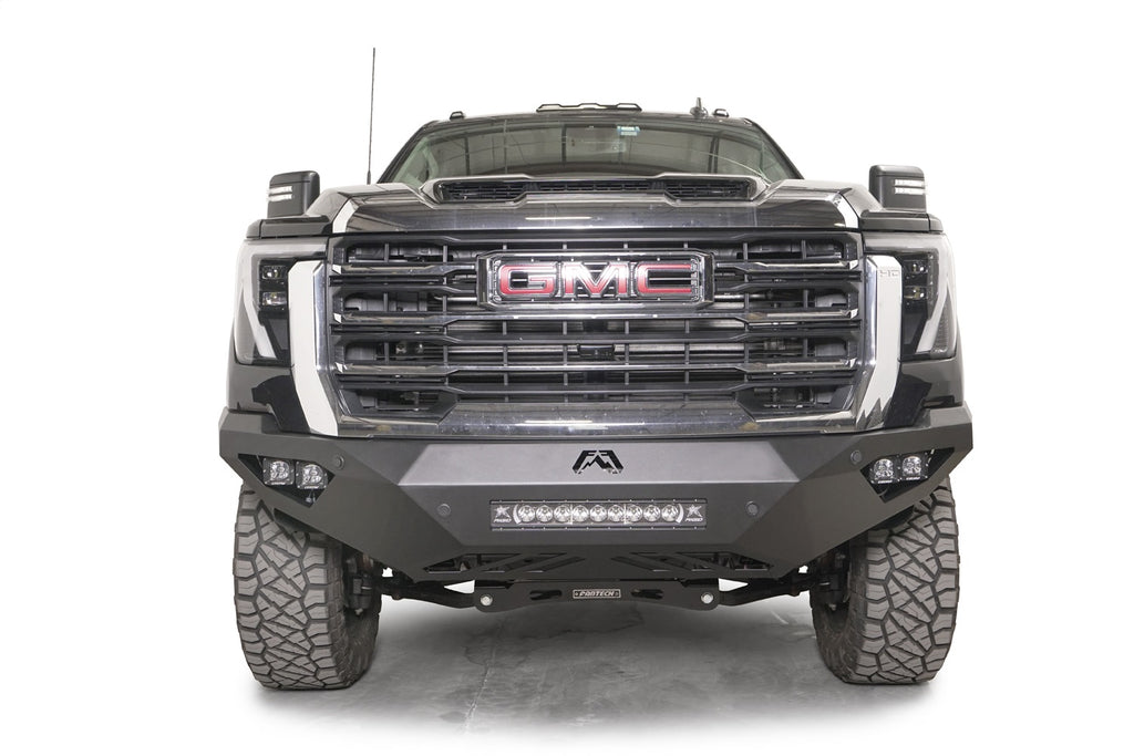 Fab Fours GM24-V6251-B Vengeance Front Bumper for Select GMC Sierra HD, GMC Sierra HD