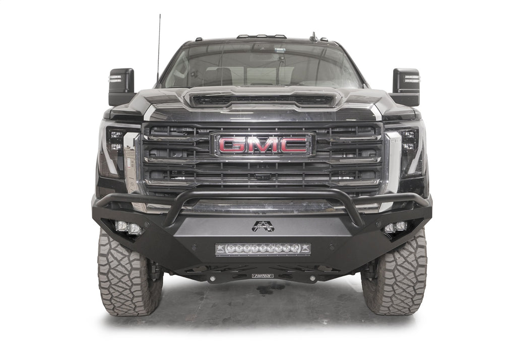 Fab Fours GM24-V6252-B Vengeance Front Bumper for Select GMC Sierra HD, GMC Sierra HD