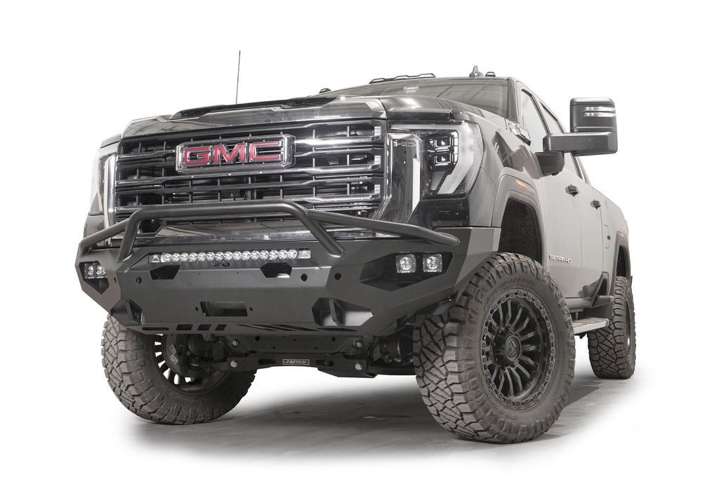 Fab Fours GM24-X6252-1 Matrix Front Bumper for Select GMC Sierra HD, GMC Sierra HD