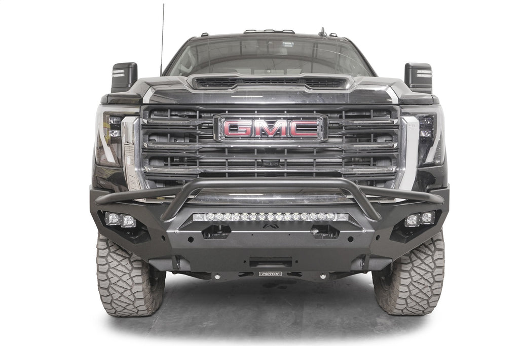 Fab Fours GM24-X6252-1 Matrix Front Bumper for Select GMC Sierra HD, GMC Sierra HD