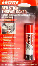 Load image into Gallery viewer, LOCTITE 37701 Threadlocker Red Stick 9g/.30oz