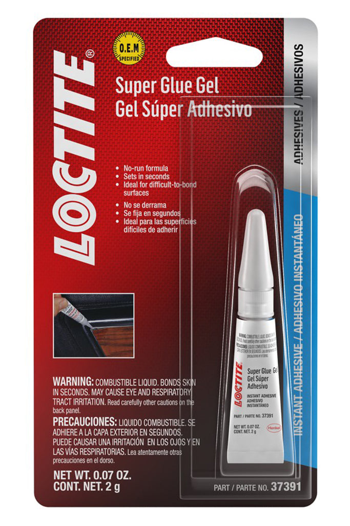 LOCTITE 483624 Quick Gel Super Glue 2g/.07oz
