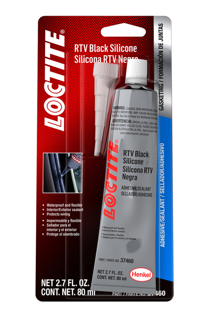 LOCTITE 491979 RTV Black Silicone Adhesive 80ml/2.7oz