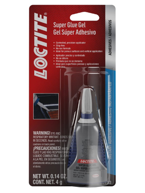 LOCTITE 636095 Quicktite Super Glue Gel 4g/.14oz