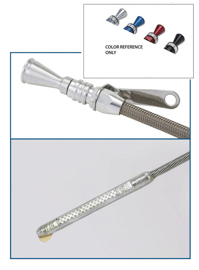 LOKAR 1220004 Anchor Tight Locking Oil Dipstick SBC 80-up