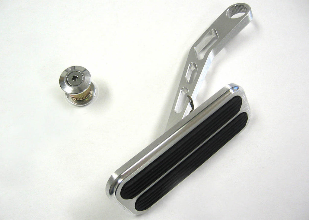 LOKAR DBW-6012 Drive-By-Wire XL Pedal Aluminum w/ Rubber Pad