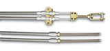 LOKAR EC-80FHT Universal E-Brake Cables Stainless