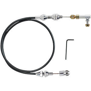 LOKAR TCP-1000U36 36in Hi-Tech Throttle Cable Black Housing