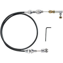 Load image into Gallery viewer, LOKAR TCP-1000U36 36in Hi-Tech Throttle Cable Black Housing
