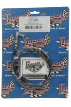Load image into Gallery viewer, LOKAR VS-1004 VS Throttle Cable Black Black Wrap w/ Blue Trace