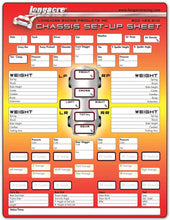 Load image into Gallery viewer, LONGACRE 52-22528 Chassis Set Up/Tire Sheet