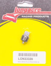 Load image into Gallery viewer, LONGACRE 52-33320 Magnetic Drain Plug 3/8in NPT