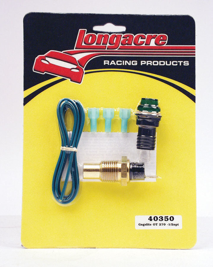 LONGACRE 52-40350 Gagelite Kit O/T 1/2in. NPT 270 Deg