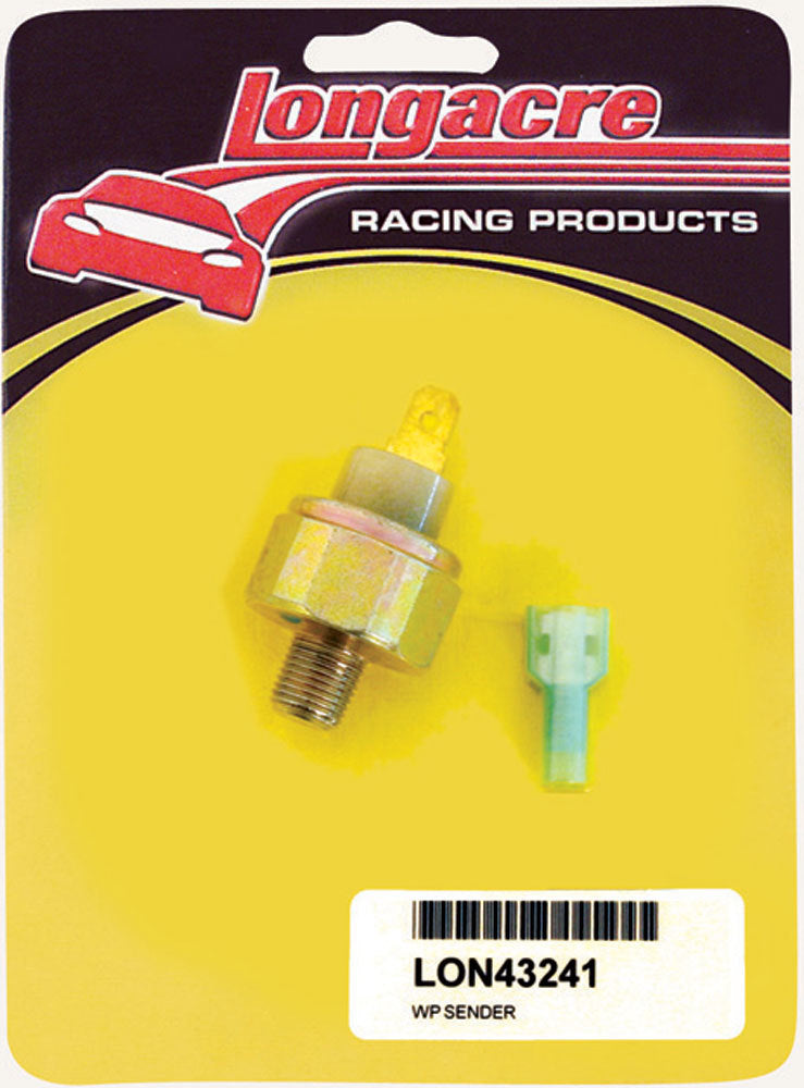 LONGACRE 52-43241 Water Pressure Sender