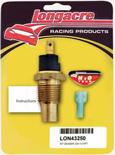 Load image into Gallery viewer, LONGACRE 52-43250 Water Temp Sender 1/2in. NPT 230 Deg
