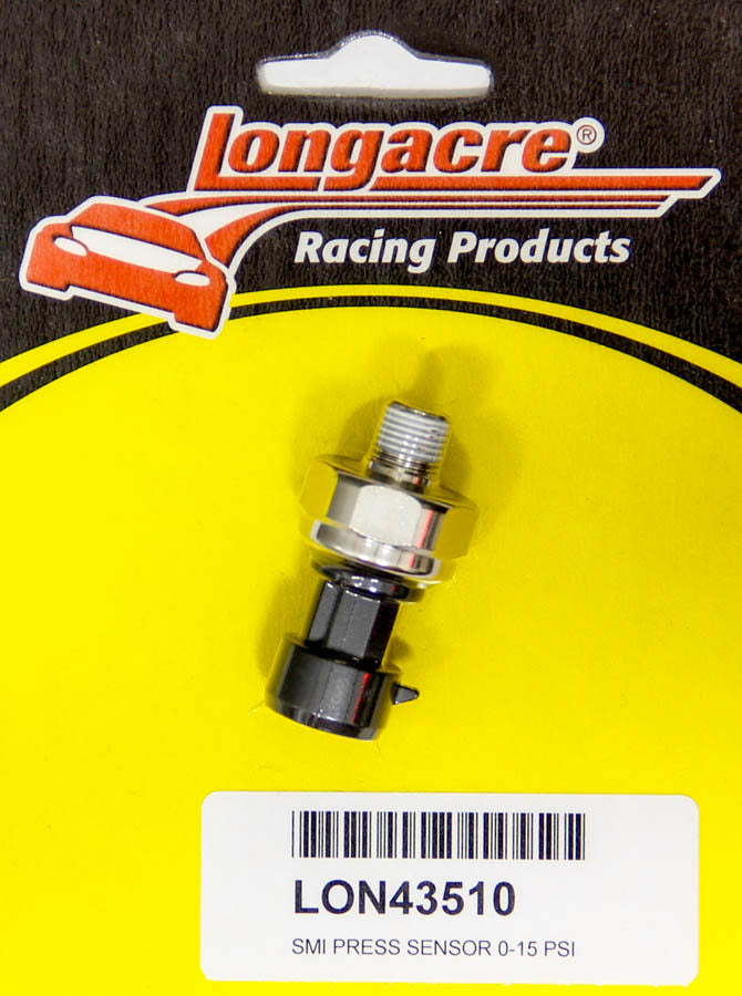 LONGACRE 52-43510 Pressure Sensor 0-15psi w/out QD Lead