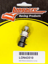 Load image into Gallery viewer, LONGACRE 52-43510 Pressure Sensor 0-15psi w/out QD Lead
