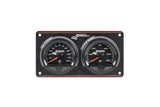 LONGACRE 52-44560 Waterproof SMI 2 Gauge Panel OP/WT
