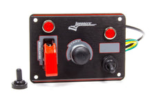 Load image into Gallery viewer, LONGACRE 52-44866 Ignition Panel Black w/ 1 Acc. and Pilot Light