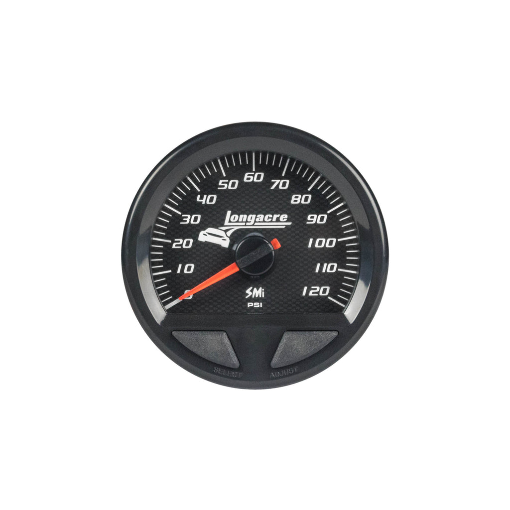 LONGACRE 52-46741 Waterproof SMI Oil Pressure Gauge