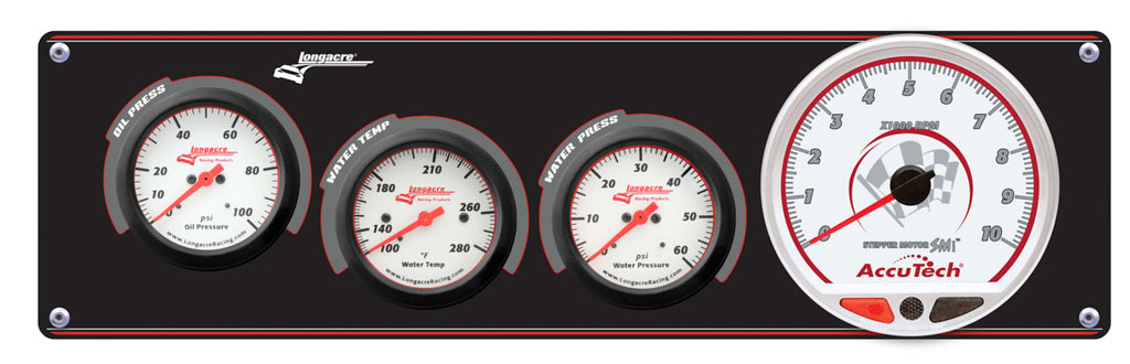 LONGACRE 52-46909 Gauge Panel Sportsman OP / WT / WP / Tach